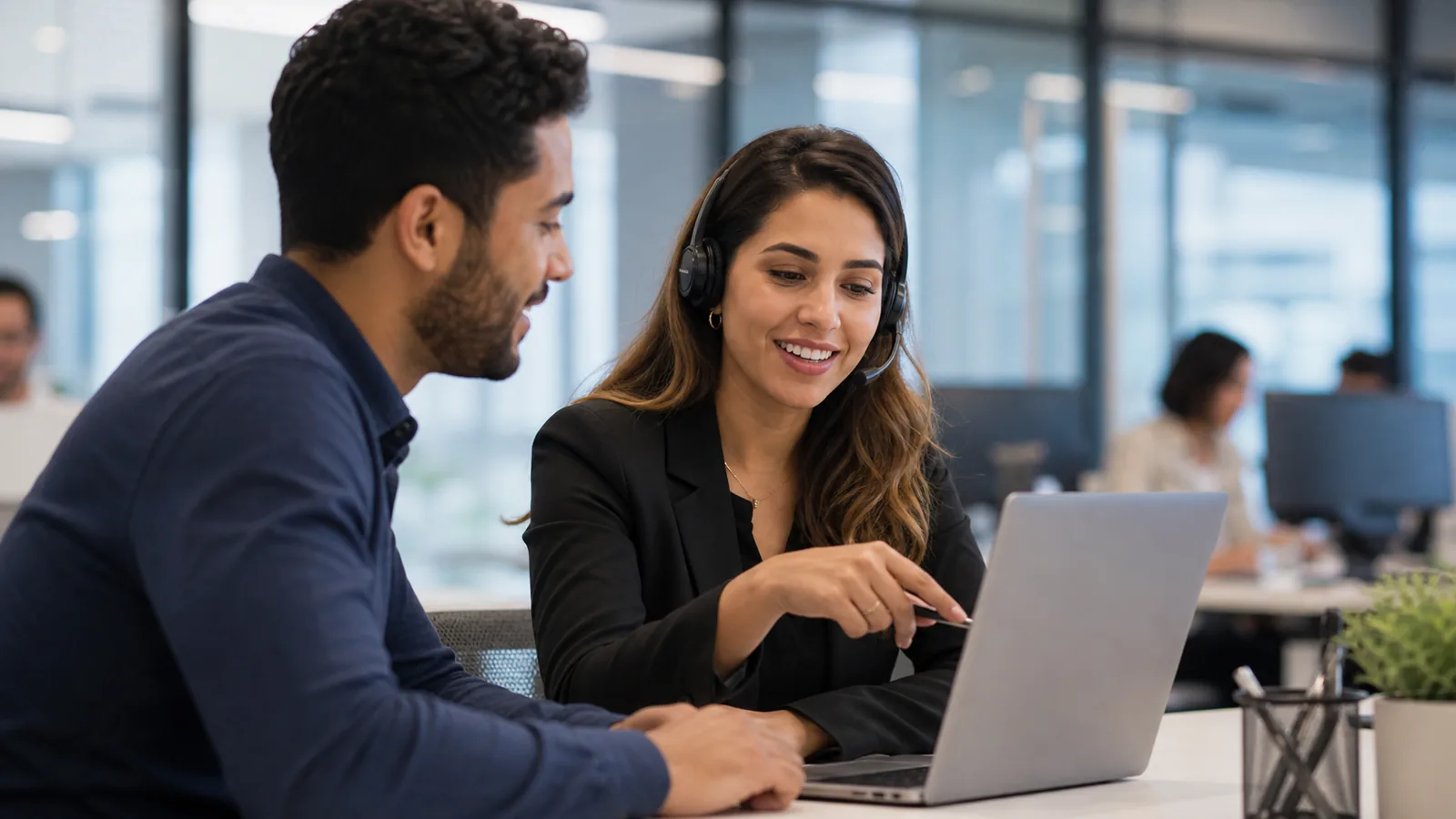 Atendimento consultivo para soluções digitais